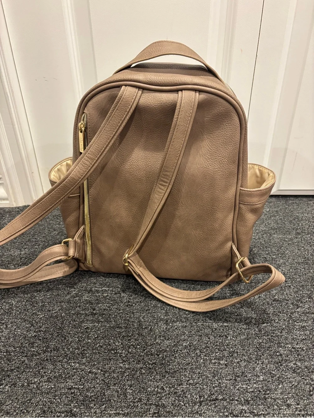 Itzy Ritzy Mini Backpack Vanilla Latte